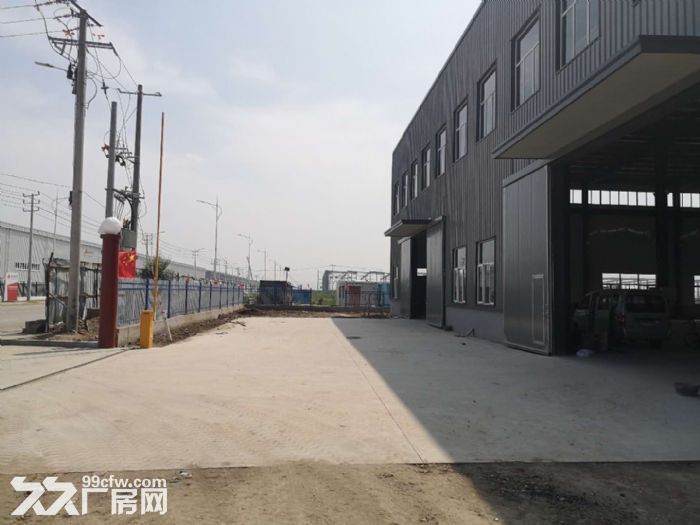 （焊接喷漆热镀锌）手续齐全正规园区全新单层厂房带10吨天车-图3