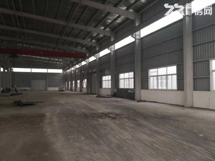 可焊接可喷漆出租正规园区单层独院全新厂房带天车可分租-图5