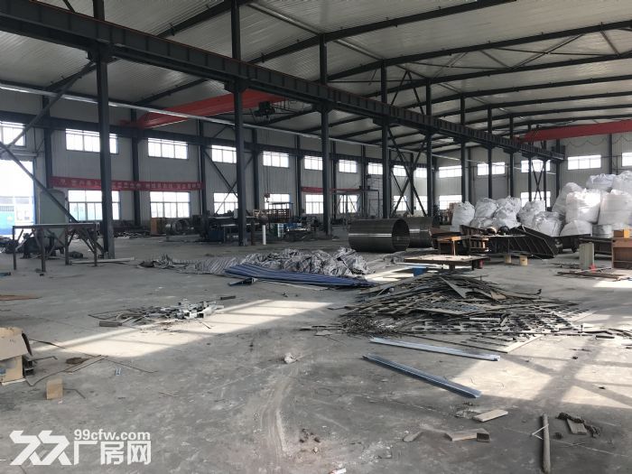 单层厂房 挑高11米 可喷漆焊接 带天车 面积500至5000平-图3