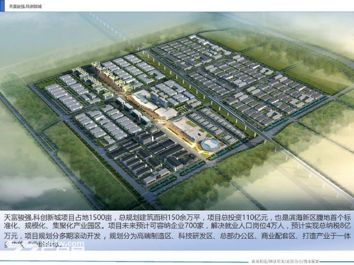 出租滨海新区全新单层钢混框架厂房，行业宽松可环评，省级重点项目