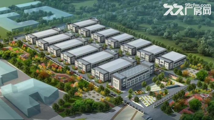 出售单层钢混框架标准化厂房、省级重点园区、50年独立产权